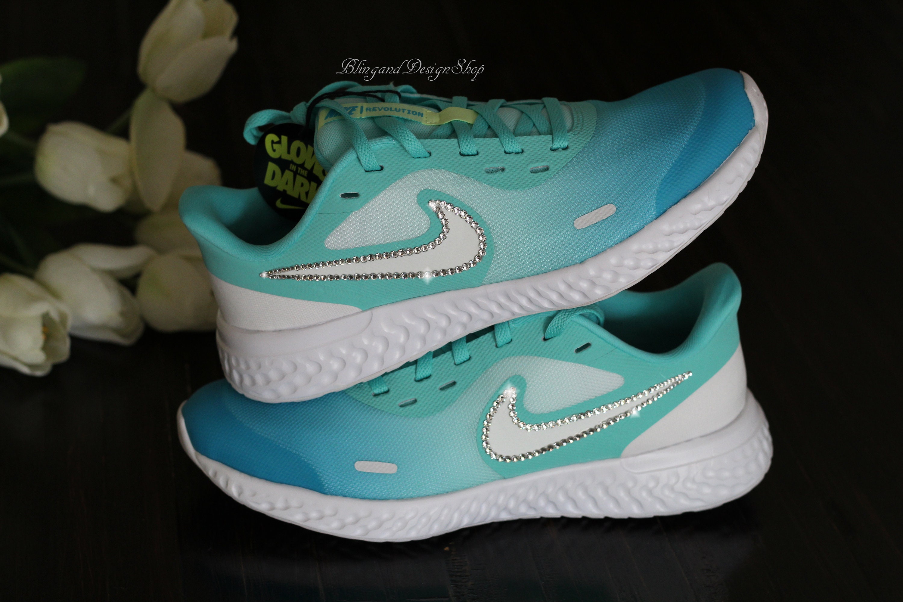 nike revolution teal