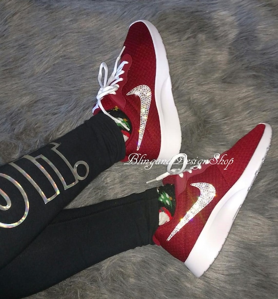 Swarovski Nike Shoes Tanjun Women's Shoes Custom with Crystal Rhinestones Bling Nike Shoes Bridal Shoes Swarovski Nike Shoes Tanjun Women's Shoes Custom with Crystal Rhinestones Bling Nike Shoes Bridal Shoes