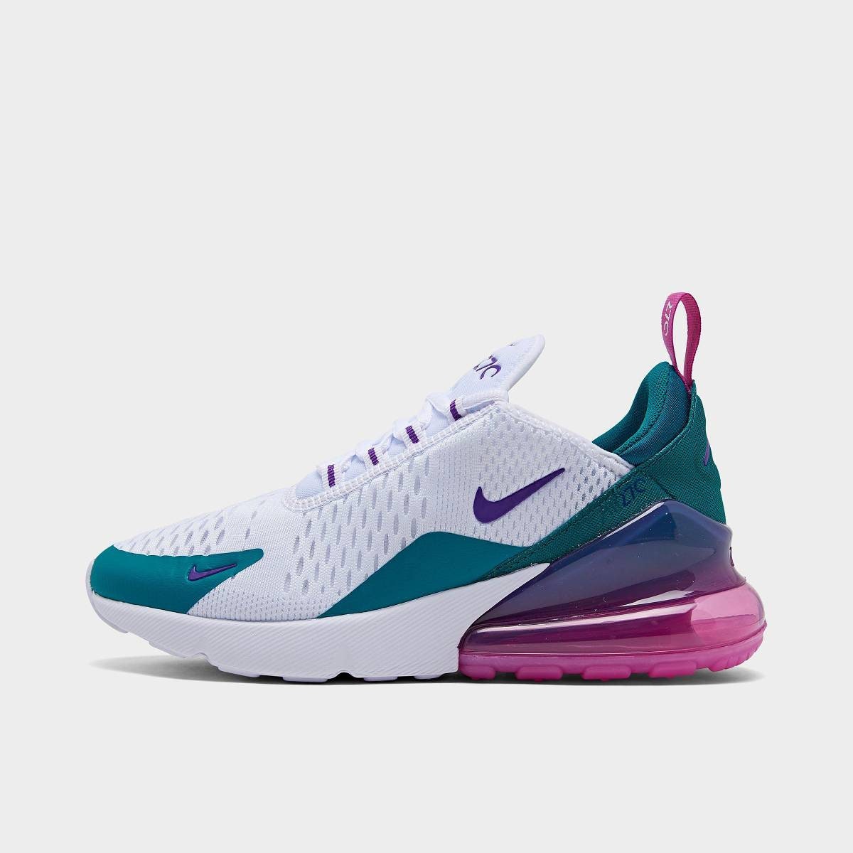 womens nike air max 270 white and purple