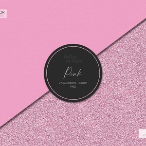 May include: A digital paper texture with a pink watercolor background and a pink glitter overlay. The image includes the text "WATERCOLOR PAPER TEXTURE" and "GLITTER PAPER TEXTURE".