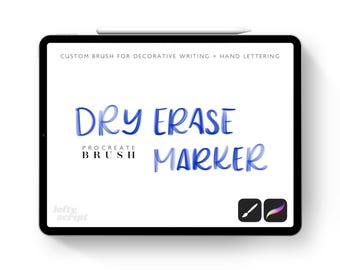 Dry Erase Marker - Procreate Brush