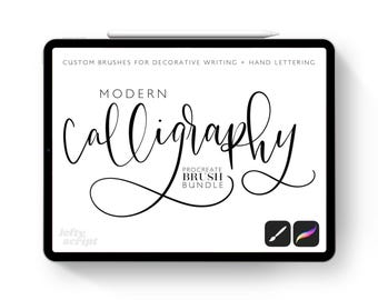 Modern Calligraphy - Procreate Brush Bundle