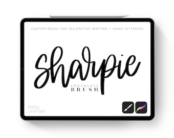 Sharpie - Procreate Brush