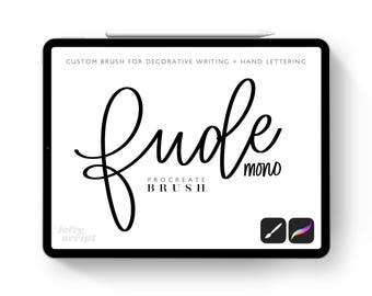 Fude Mono Pair - Procreate Brush