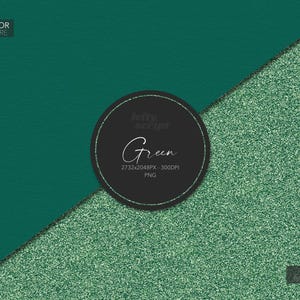 May include: Green watercolor paper texture and green glitter paper texture. The image has a circle in the middle with the text "lefty script Green 2732x2048PX - 300DPI PNG".