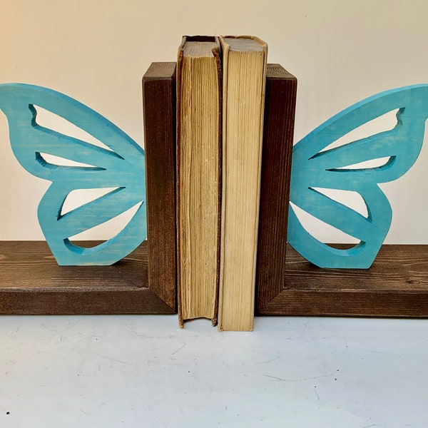 Butterfly Bookends Etsy