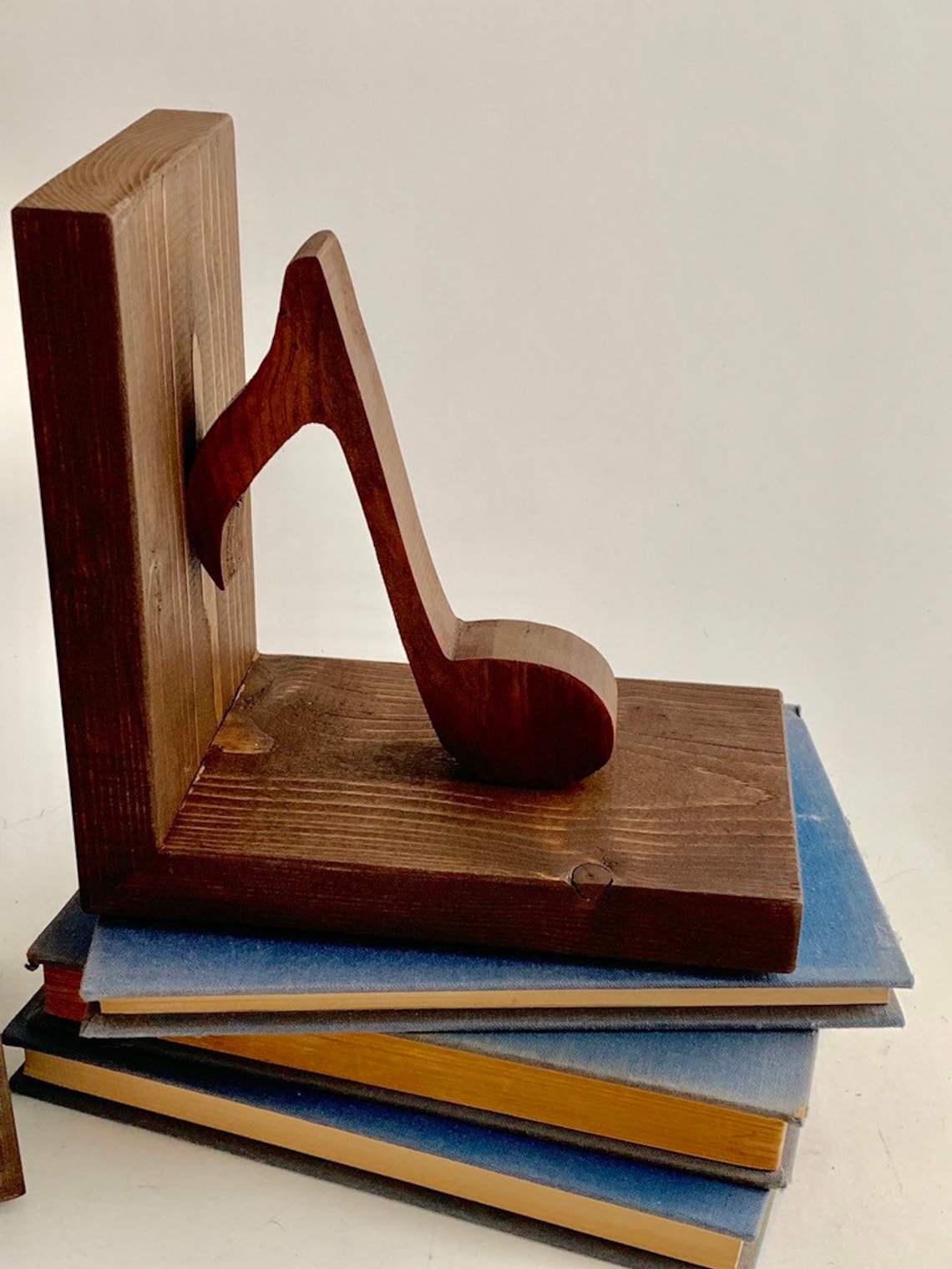 Music Note Bookends Gift for Musicians Piano Teacher Gift Etsy