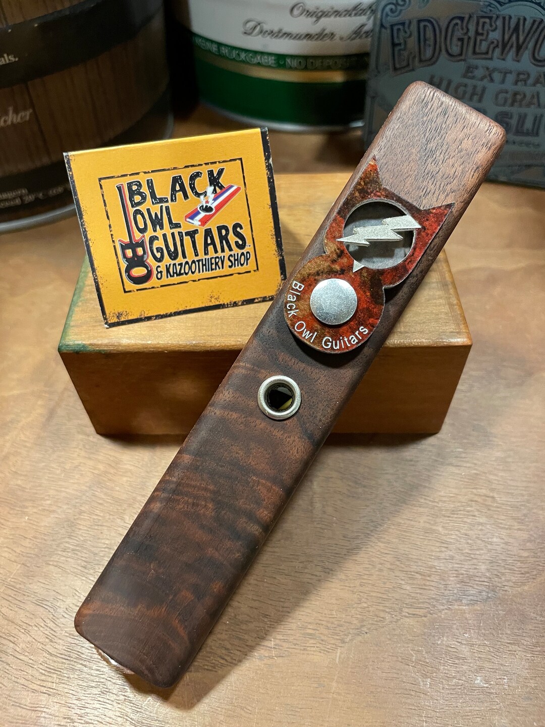 Electric Kazoo From Black Owl Guitars Acoustic/electric Etsy