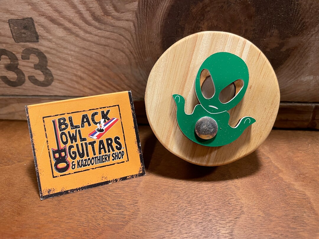 Kazufo space Alien Kazoo From Black Owl Guitars Etsy