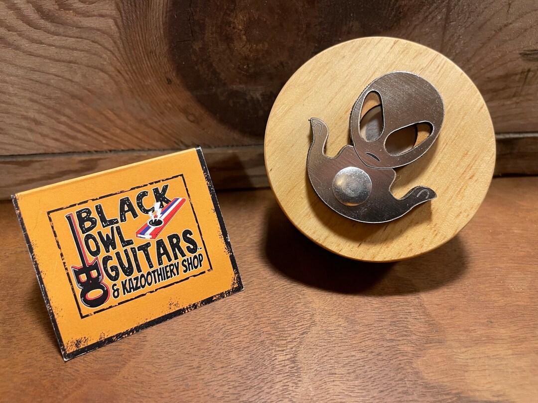 Kazufo space Alien Kazoo From Black Owl Guitars Etsy