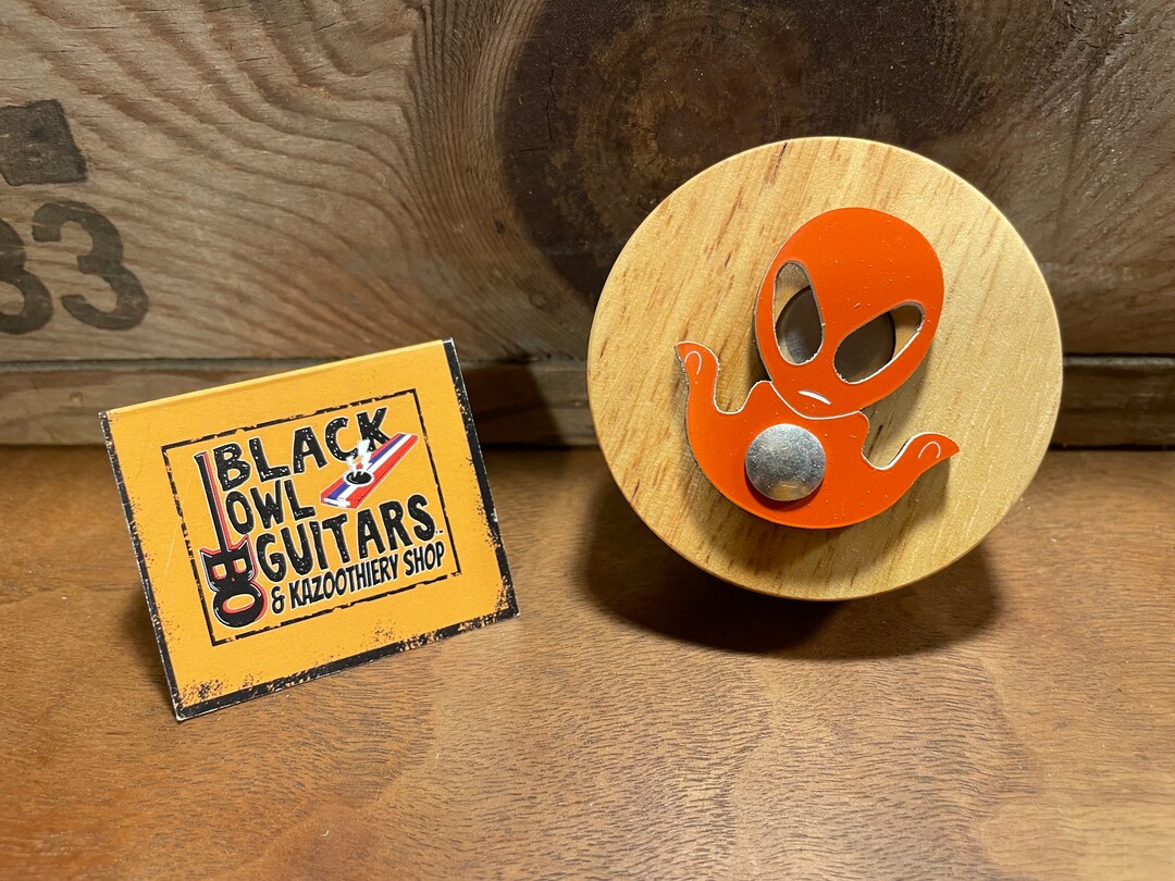 Kazufo space Alien Kazoo From Black Owl Guitars Etsy