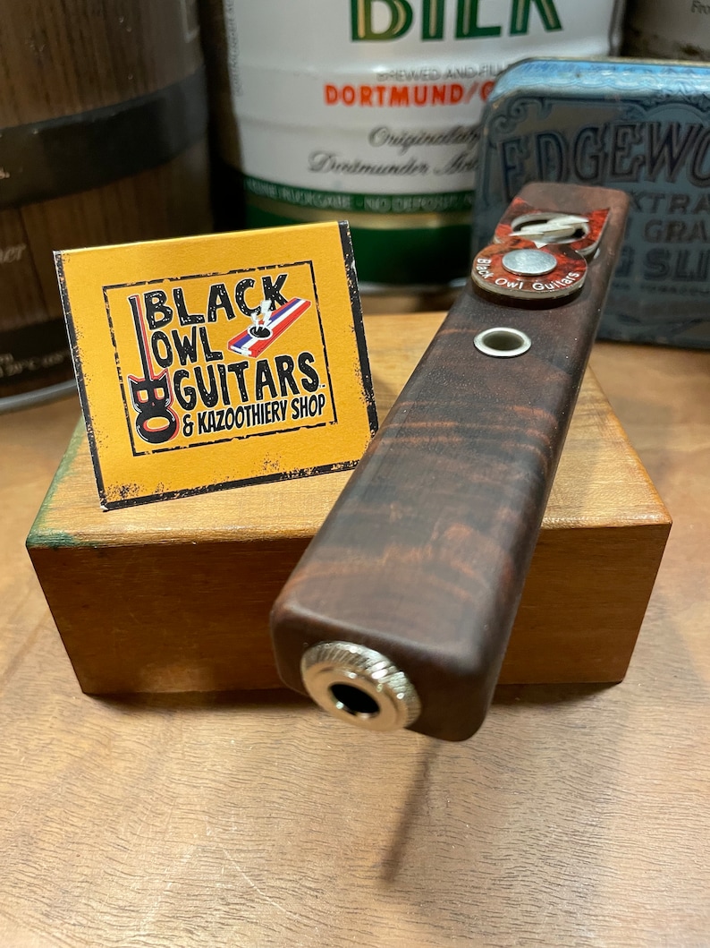 Electric Kazoo From Black Owl Guitars Acoustic/electric Etsy