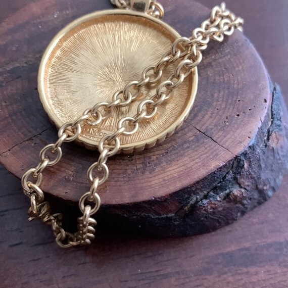 Vintage Monet, Julius Caesar statement necklace f… - image 3