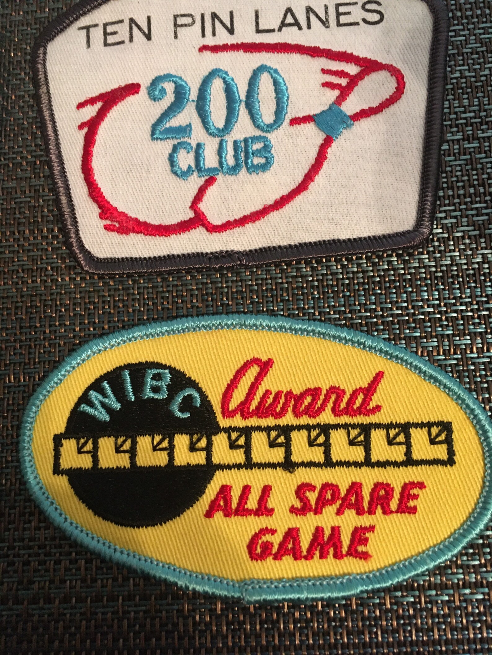 WIBC Vintage Bowling Patches Lot Etsy