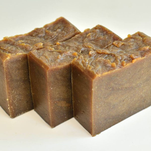 PROTECTOR Natural Unscented Soap with Copper, Artisan Made in Hot Pot