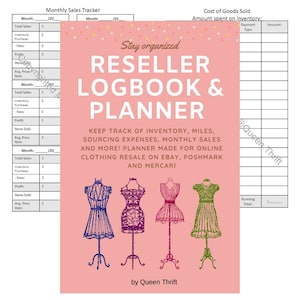 Reseller Logbook & Planner for Online Clothing Sellers