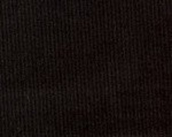 Corduroy Fabric / Black Corduroy / Fine Wale Corduroy /baby Wale ...