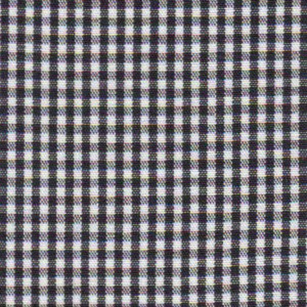 Black Gingham Check 1/16" Fabric by Fabric Finders