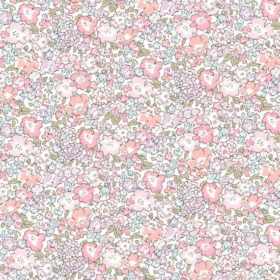Michelle E Liberty of London Fabric - Tana Lawn Cotton - Floral - Etsy