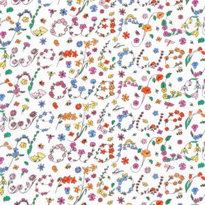 ING – Britts Garden B Tana Lawn Cotton by Liberty of London