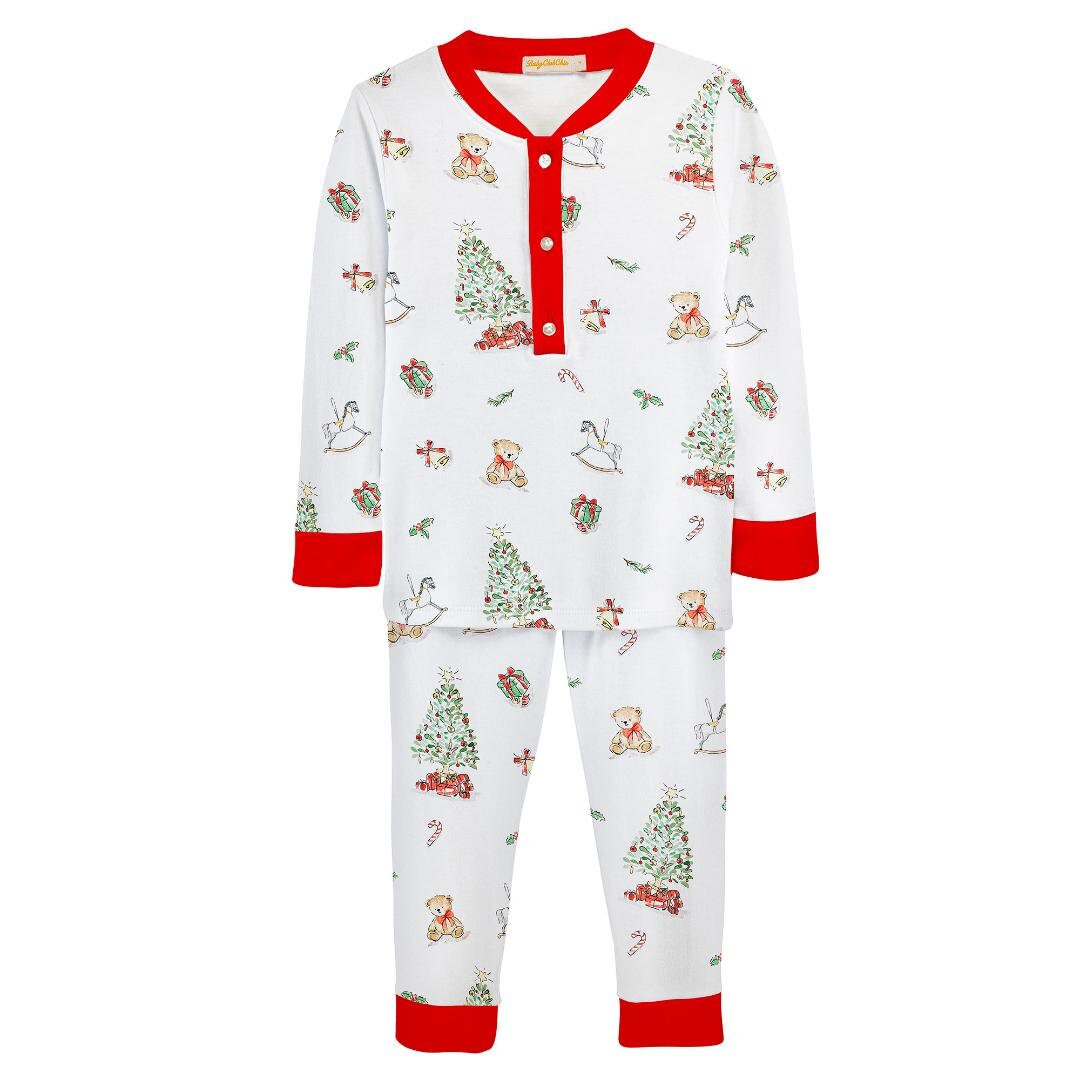 Christmas Tree Pajamas Set by Baby Club Chic Etsy