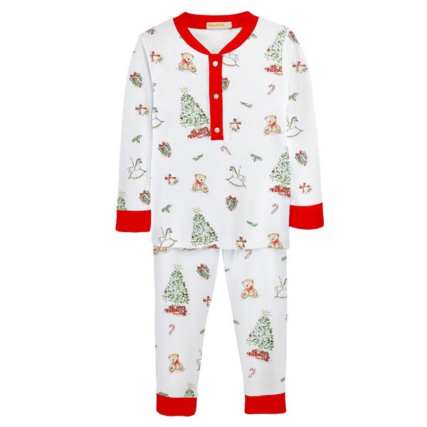 Christmas Tree Pajamas Set by Baby Club Chic
