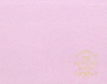 Sea Island Cotton Pink Knit Fabric By SpechlerVogel