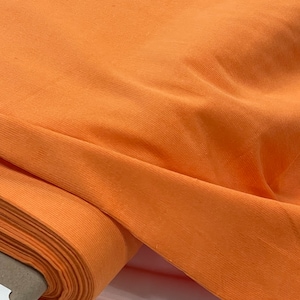 Orange Corduroy Fabric by Fabric Finders