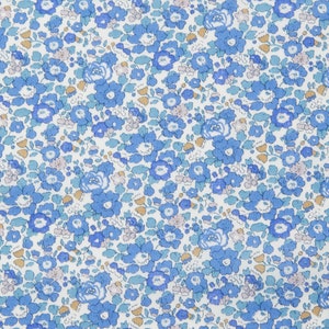 Betsy Ann G Liberty of London Tana Lawn Fabric - Tana Lawn Cotton