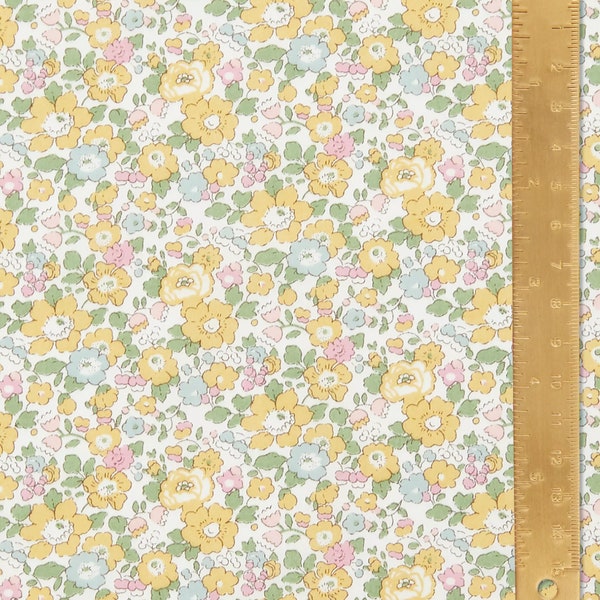 Betsy Ann F Liberty of London Tana Lawn Fabric - Tana Lawn Cotton