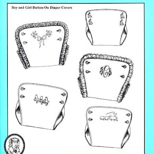 Baby Diaper Covers Pattern by Ginger Snaps Designs