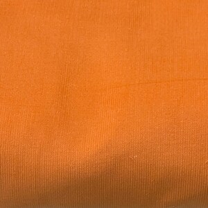 Orange Corduroy Fabric by Fabric Finders - Etsy