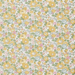Tela Tana Lawn de Betsy Ann F Liberty of London - Algodón Tana Lawn