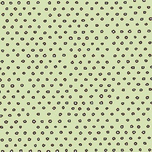 May include: A repeating pattern of small, irregular black dots on a pale green background. The dots are evenly spaced, creating a textured appearance. The design is simple and abstract.