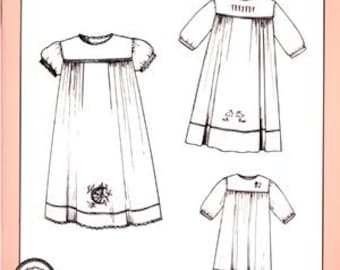 Libro VII de patrones de vestidos de bebé de Ginger Snaps Designs