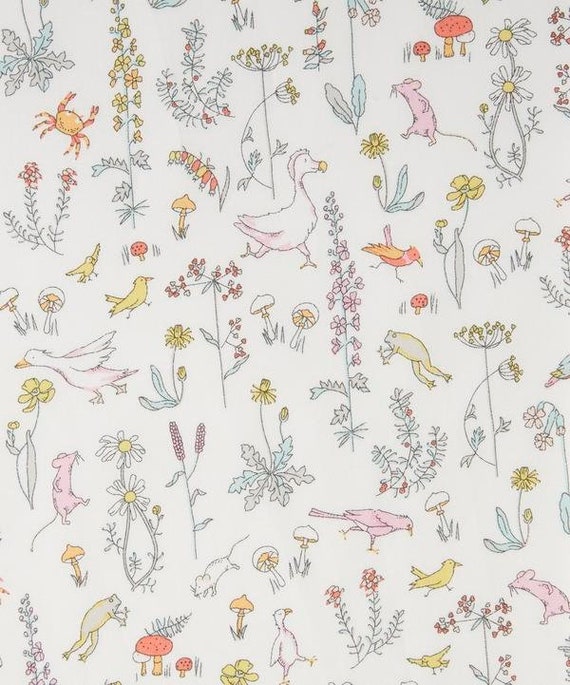 Theo Liberty of London Stoff Tana Lawn Baumwolle