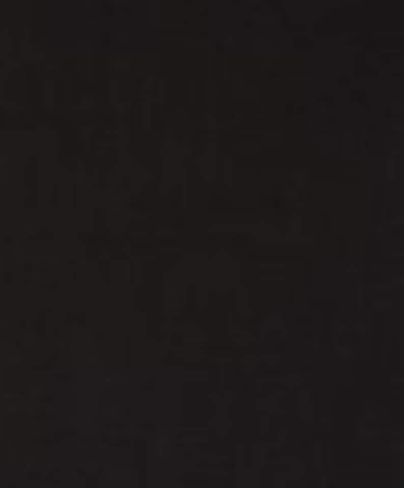 May include: Solid black fabric. The image shows a close-up of a piece of black fabric. The fabric appears to be a plain weave, with a slightly textured surface. The lighting is even, and the fabric is well-lit.
