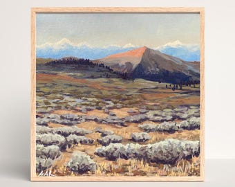 Guanella Pass // Colorado Mountain Art Print // Original Wall Art