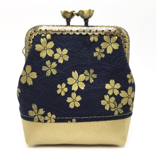 Vrouwen Clip Portemonnee Stof Portemonnee Vrouw Portemonnee Floral Portemonnee Pouch Coin Bag Bloemen