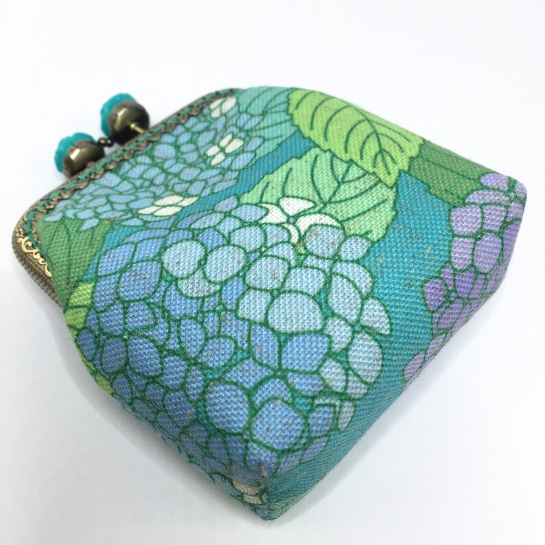 WoleaHandmade Clip Exchange Fabric Purse Women/'s Purse Purse Bag Coin Bag Flowers