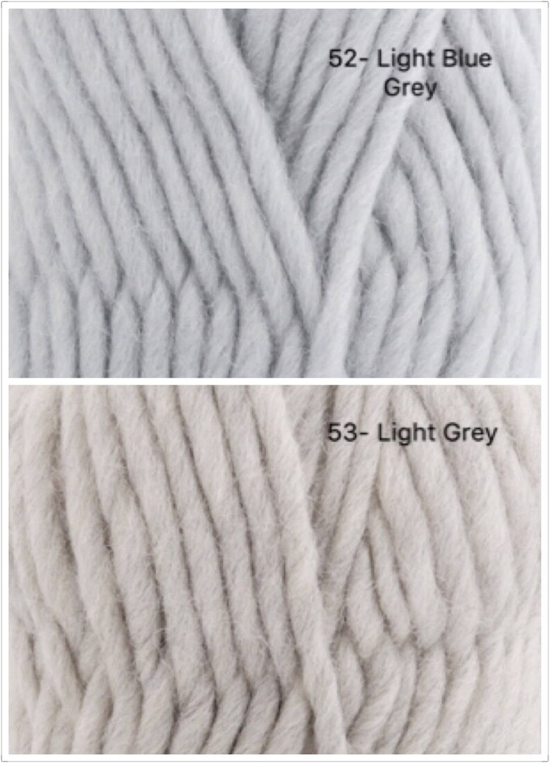 Garnstudio DROPS Eskimo Super Bulky yarn14ply 50g, 100% wool, feltable knitting yarn image 6