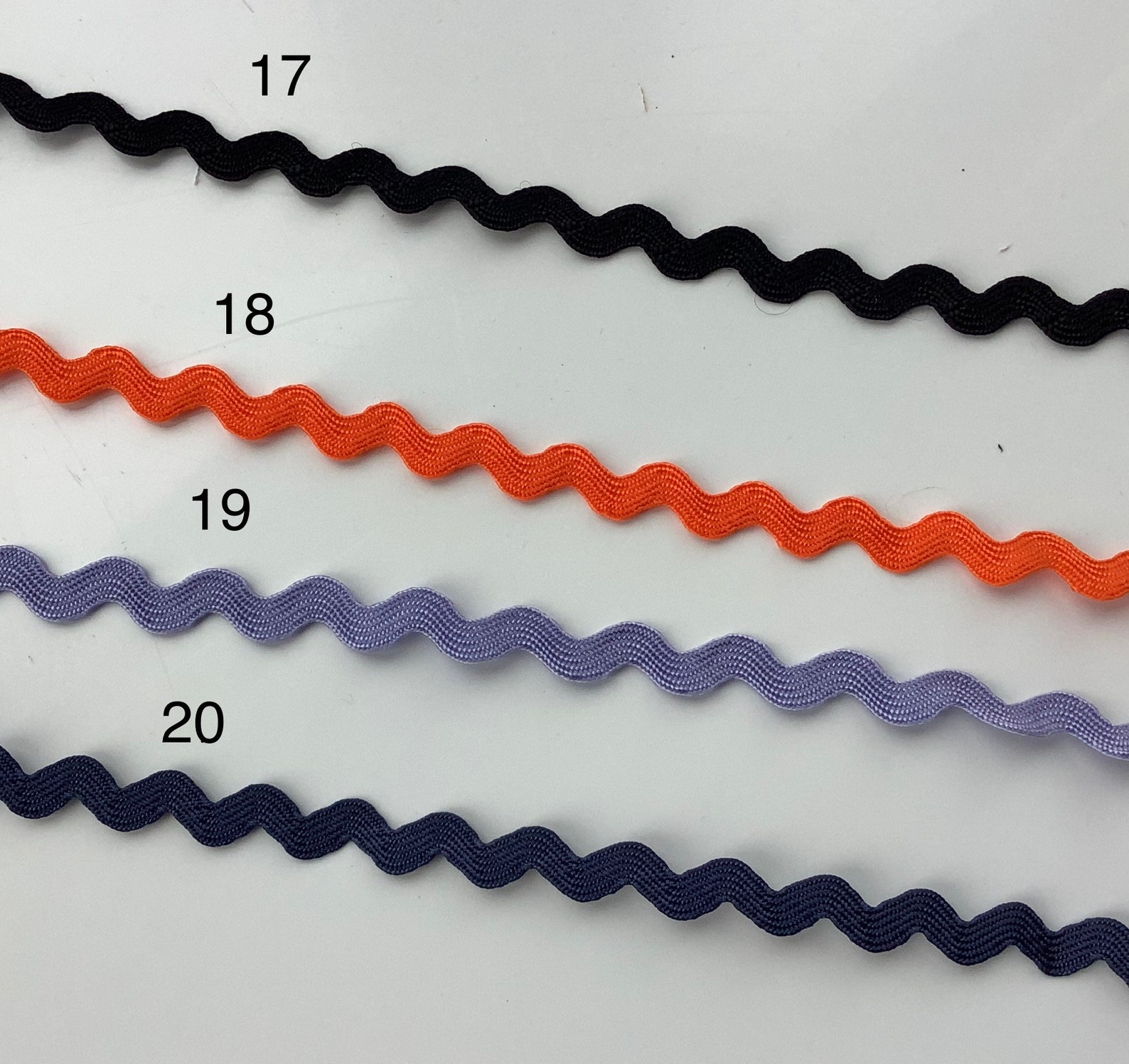 Ric Rac Trim 5mm Ric Rac Braid Craft Trimmings Available in Etsy UK