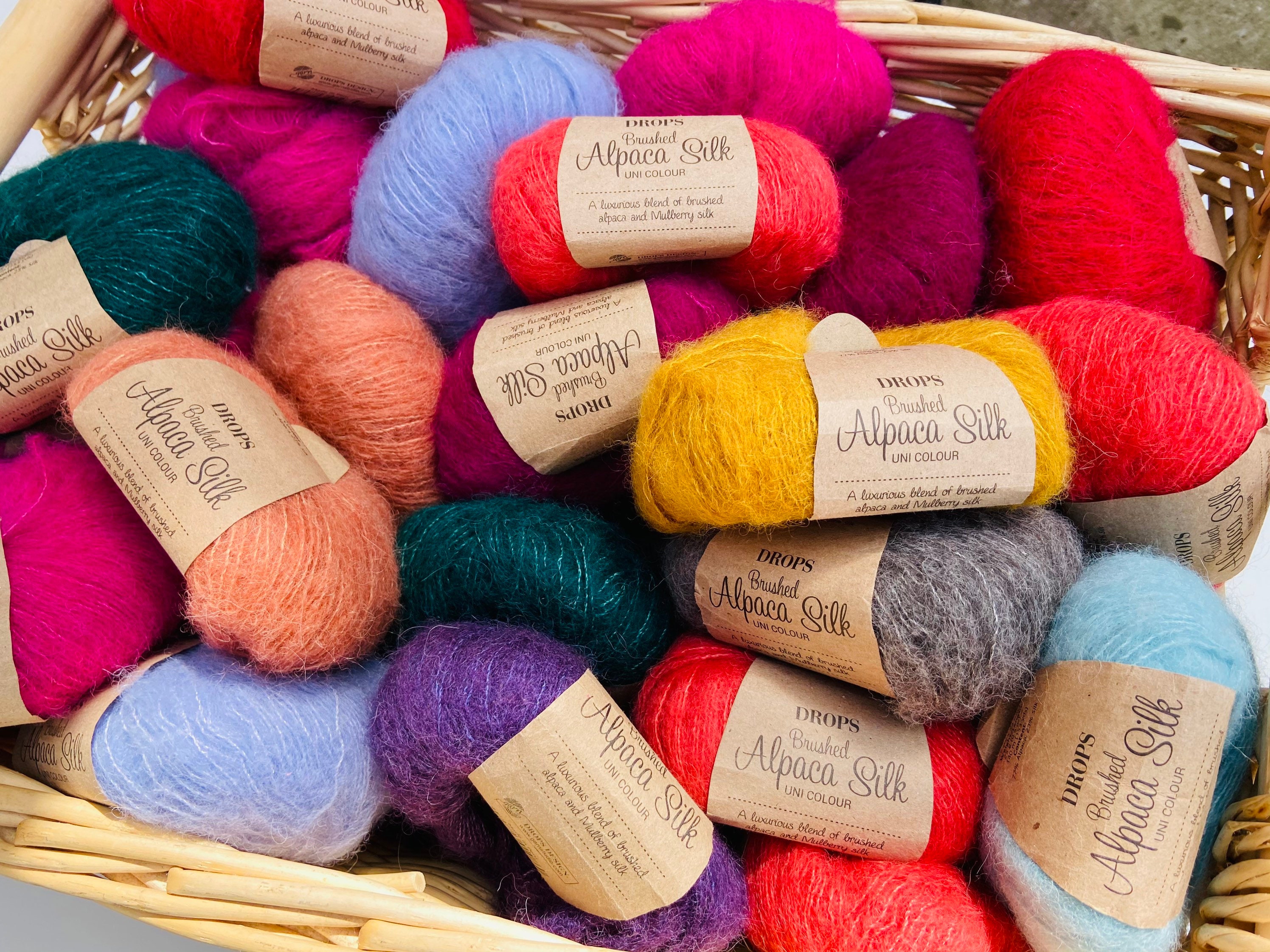 Купить Пряжу Brushed Alpaca Silk