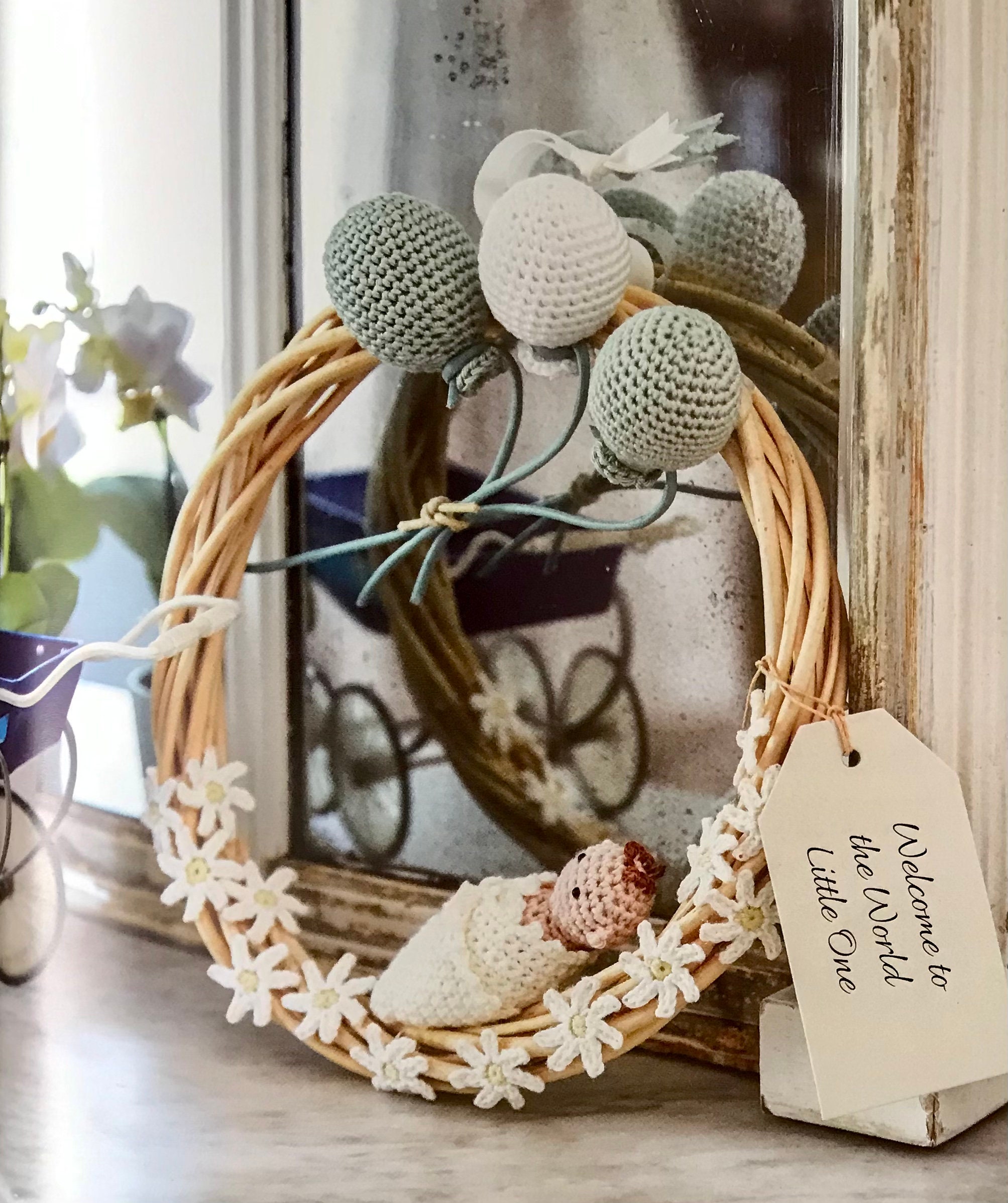 Crochet wreaths and garlands book / Kate Eastwood crochet book Etsy