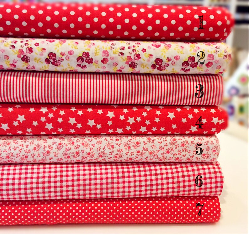 Pink Fat Quarter//Meter100/% Cotton Fabric FQStripe Stripy Basic Bunting Sew