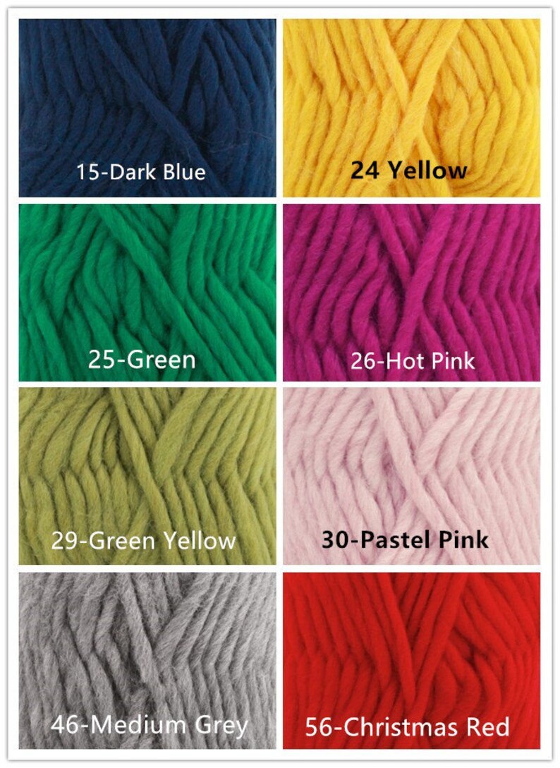 Garnstudio DROPS Eskimo Super Bulky yarn14ply 50g, 100% wool, feltable knitting yarn image 3