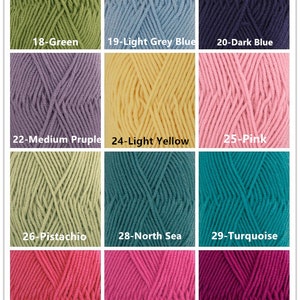 Garnstudio Drops Merino Extra fine DK yarn8ply, 100% wool, knitting wool, Superwash treated image 4