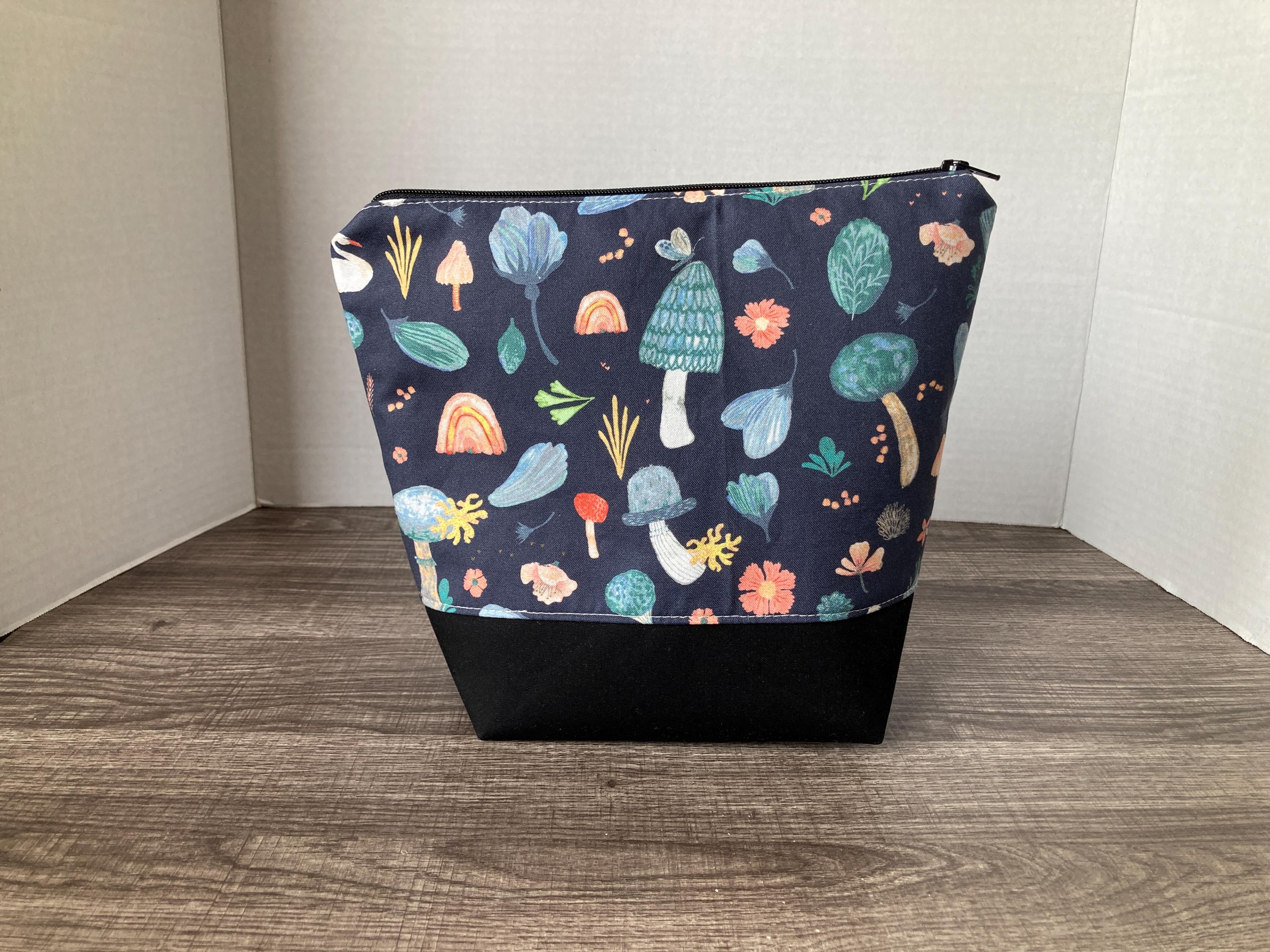 Sock Sized Bag, Knitting Bag, Knitting Project Bag, Project