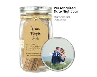 Personalized Date Night Jar Custom Keepsake