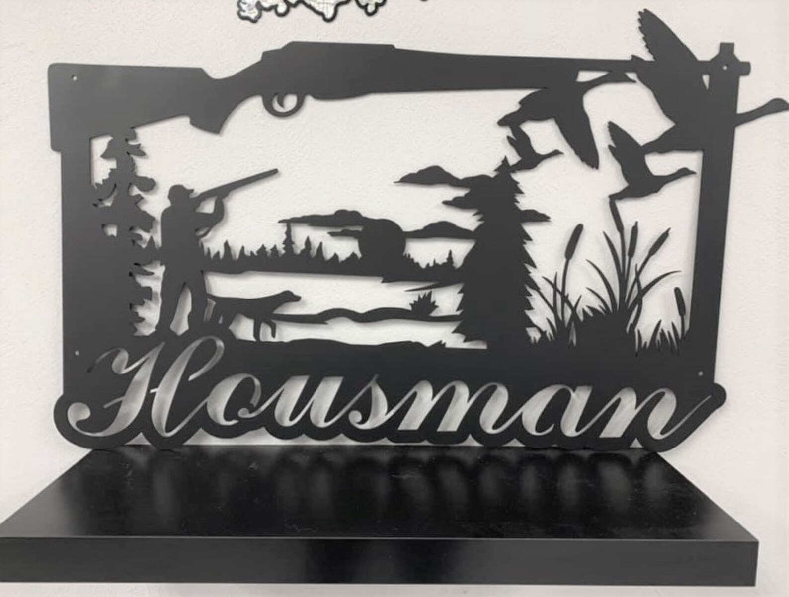 Custom Metal Duck Hunting Sign Etsy